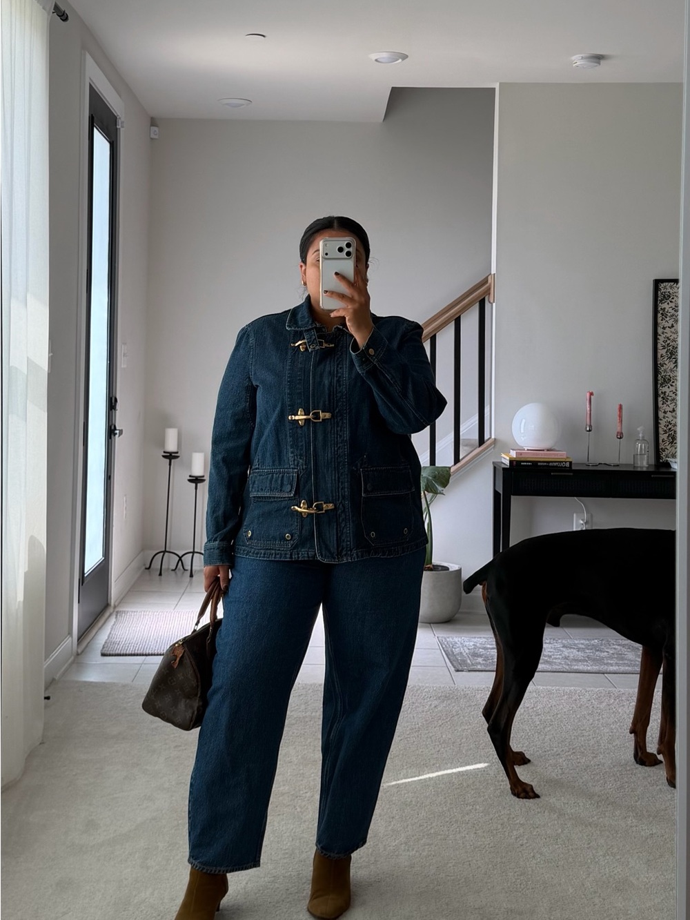 Ralph Lauren Denim Toggle Jacket